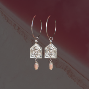N15 - Opal Earrings